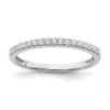 Gold Pure Serenity Diamond Wedding Band