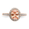 Gemstone & Diamond Halo Complete Engagement Rings