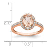 Gemstone & Diamond Halo Complete Engagement Rings