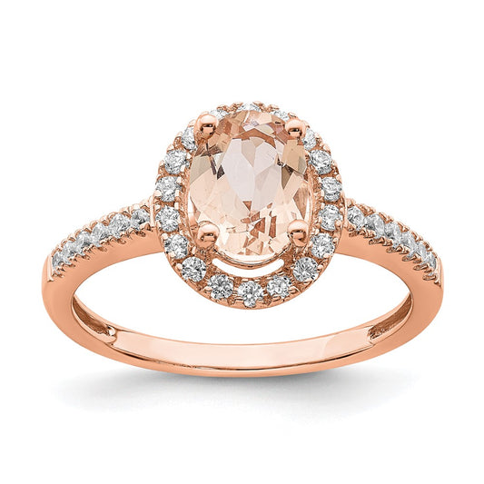Gemstone & Diamond Halo Complete Engagement Rings
