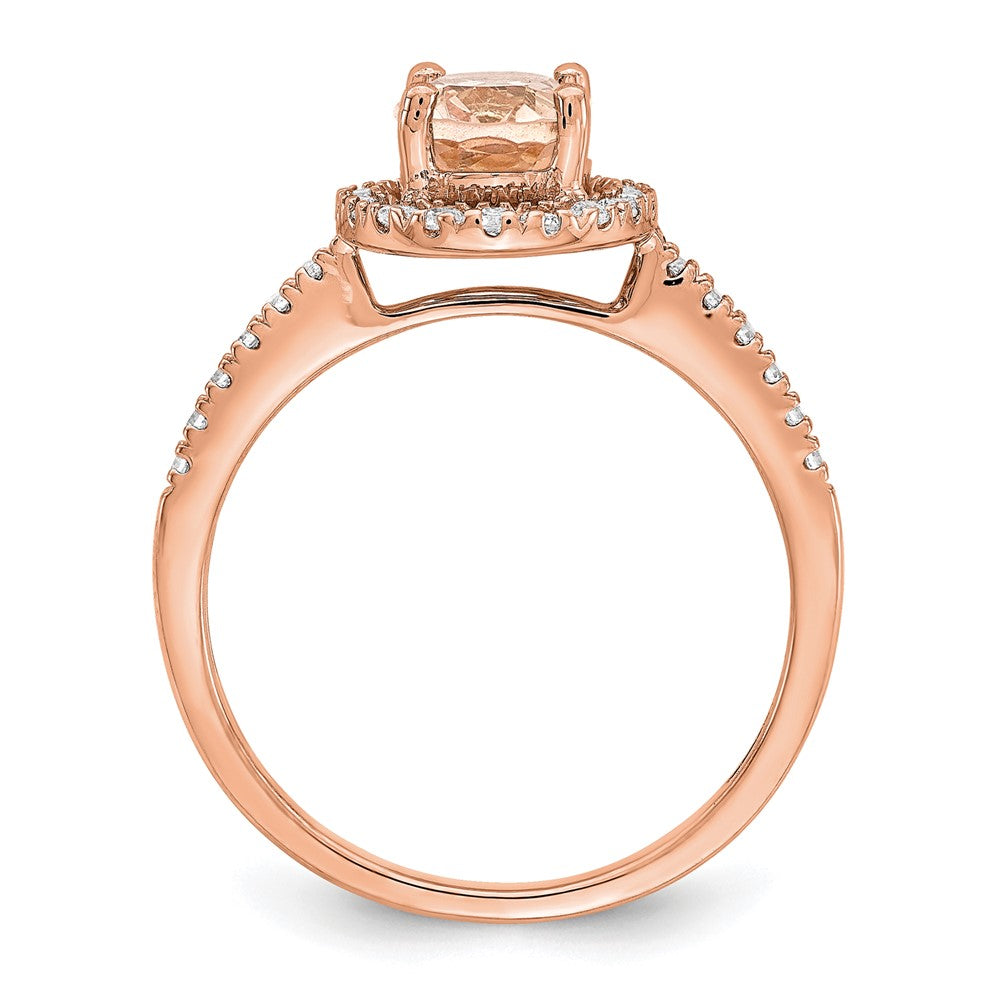 Gemstone & Diamond Halo Complete Engagement Rings