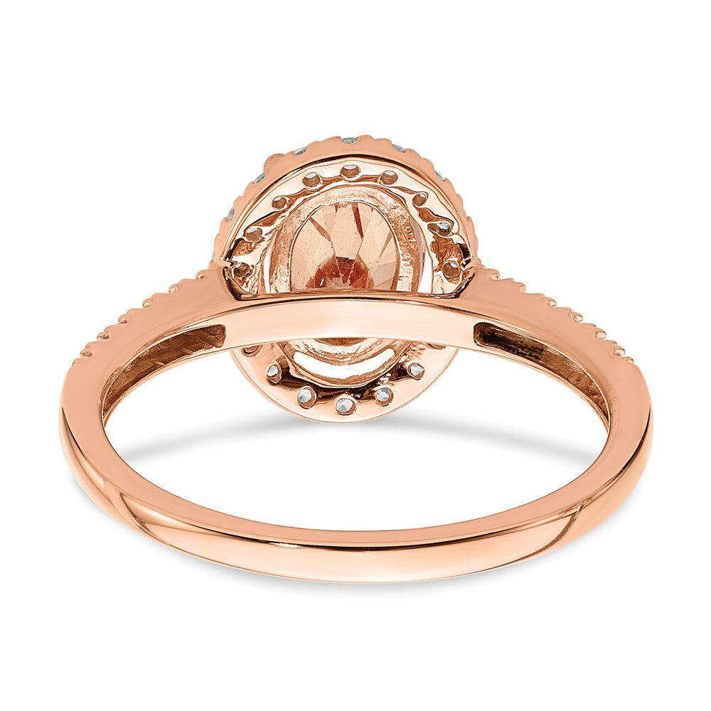 Gemstone & Diamond Halo Complete Engagement Rings