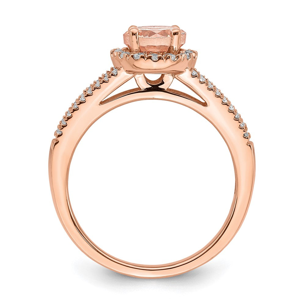 Diamond & Gemstone Halo Engagement Rings