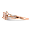 Diamond & Gemstone Halo Engagement Rings