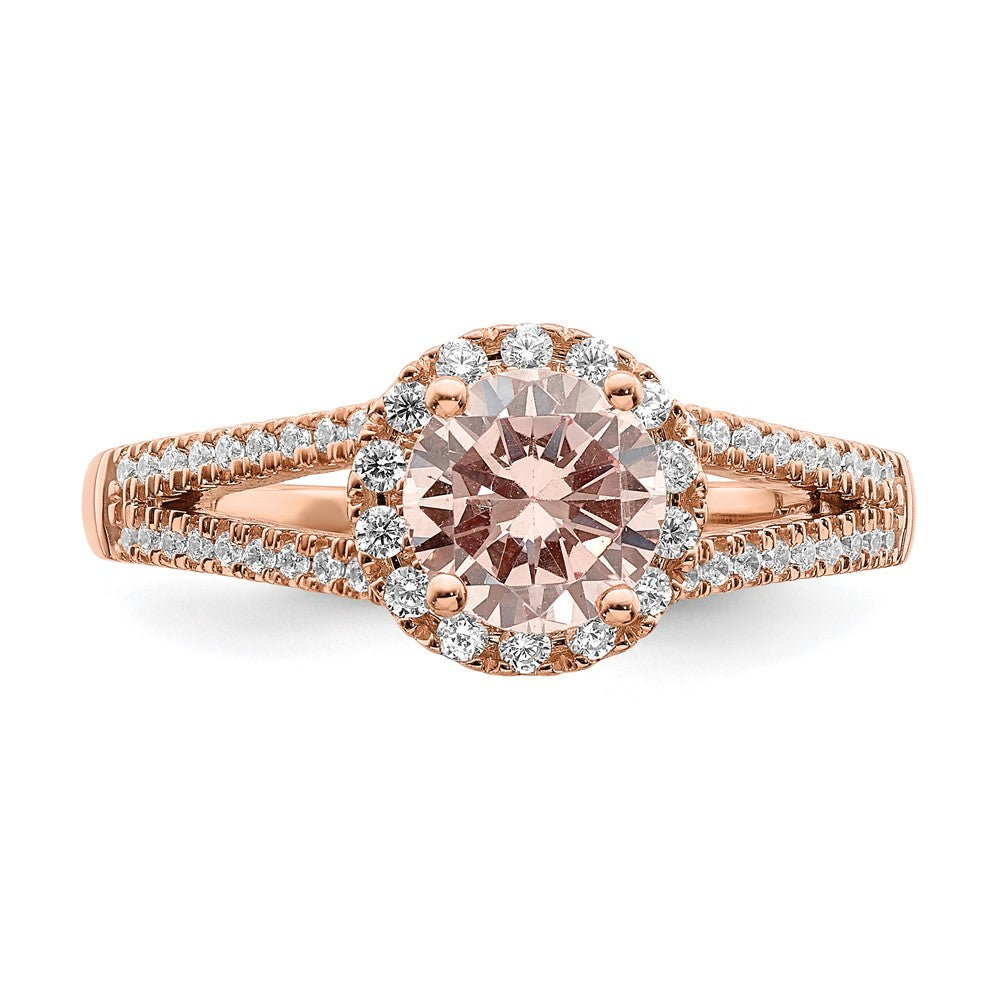 Diamond & Gemstone Halo Engagement Rings
