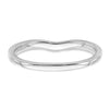 Blooming Bridal 14k Rose Gold 1/15 carat Diamond Contoured Complete Wedding Band