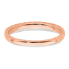 Blooming Bridal 14k Rose Gold 1/4 carat Diamond Complete Wedding Band