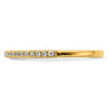 Blooming Bridal 14k 1/8 carat Diamond Complete Wedding Band