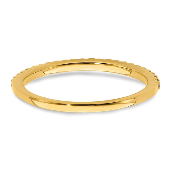 Blooming Bridal 14k 1/8 carat Diamond Complete Wedding Band