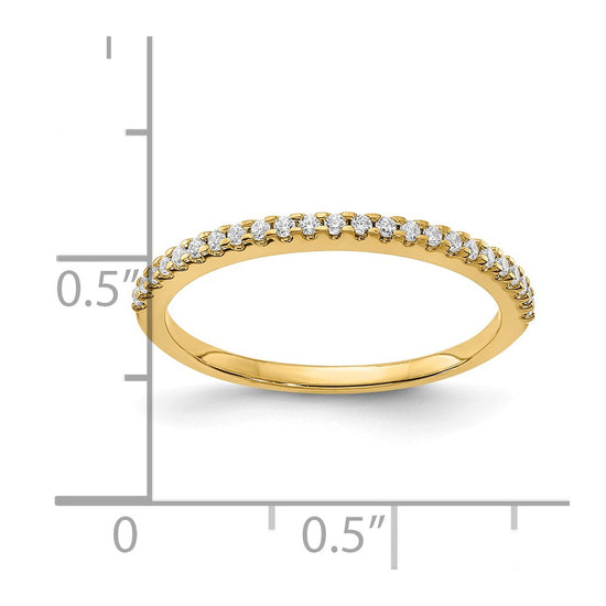 Blooming Bridal 14k 1/8 carat Diamond Complete Wedding Band