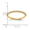 Blooming Bridal 14k 1/8 carat Diamond Complete Wedding Band