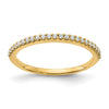 Blooming Bridal 14k 1/8 carat Diamond Complete Wedding Band
