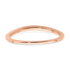 10k Rose Gold Contoured Wedding Band