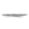 10k White Gold 1/10 carat Diamond Complete Wedding Band