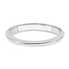 14K White Gold 1/5 carat Diamond Complete Wedding Band