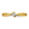 First Promise 14k 1/6 carat Lab Grown Diamond VS/SI+ G+ Complete Petite Engagement Ring