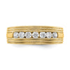 Gold Lab Grown Diamond Men's Rings