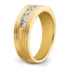 Gold Lab Grown Diamond Men's Rings