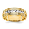 Gold Lab Grown Diamond Men's Rings