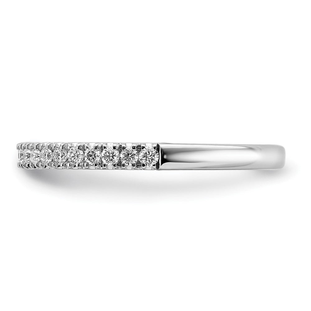 Gold Diamond Round Wedding Band