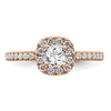 Eternal Promise Lab Grown Diamond Halo Rings