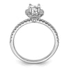 Eternal Promise Lab Grown Diamond Halo Rings