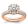 Eternal Promise Lab Grown Diamond Halo Rings