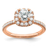Eternal Promise Lab Grown Diamond Halo Rings