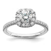 Eternal Promise Lab Grown Diamond Halo Rings