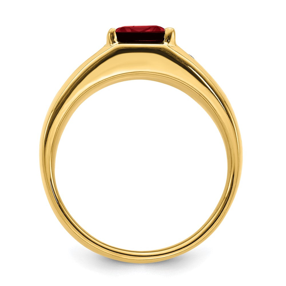 Men's Gemstone and Diamond Rings
