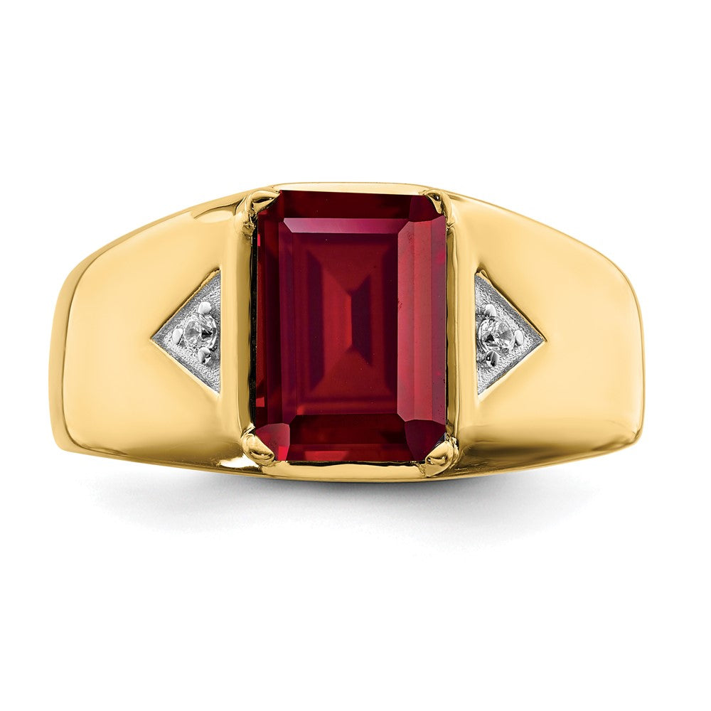 Men's Gemstone and Diamond Rings