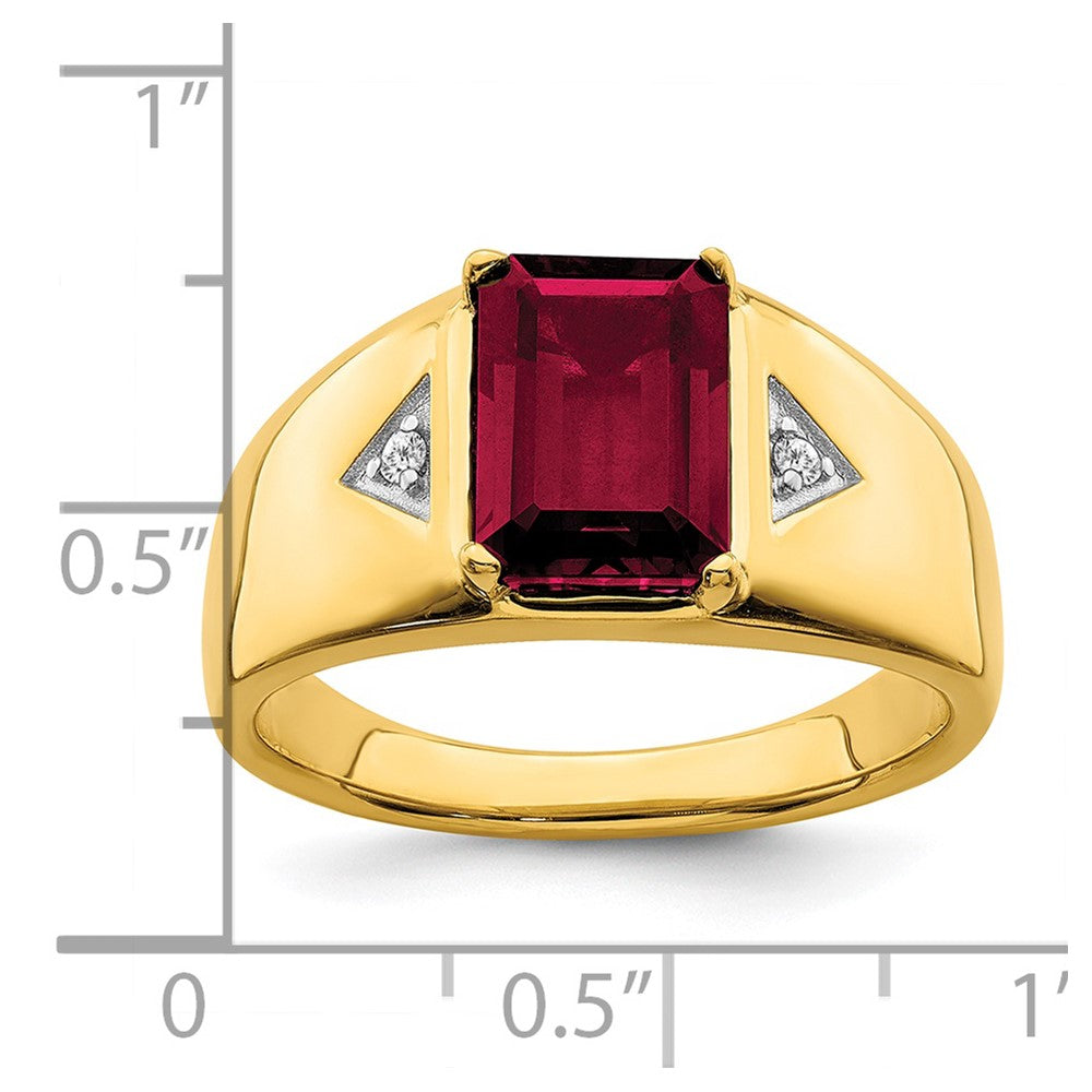 Men's Gemstone and Diamond Rings
