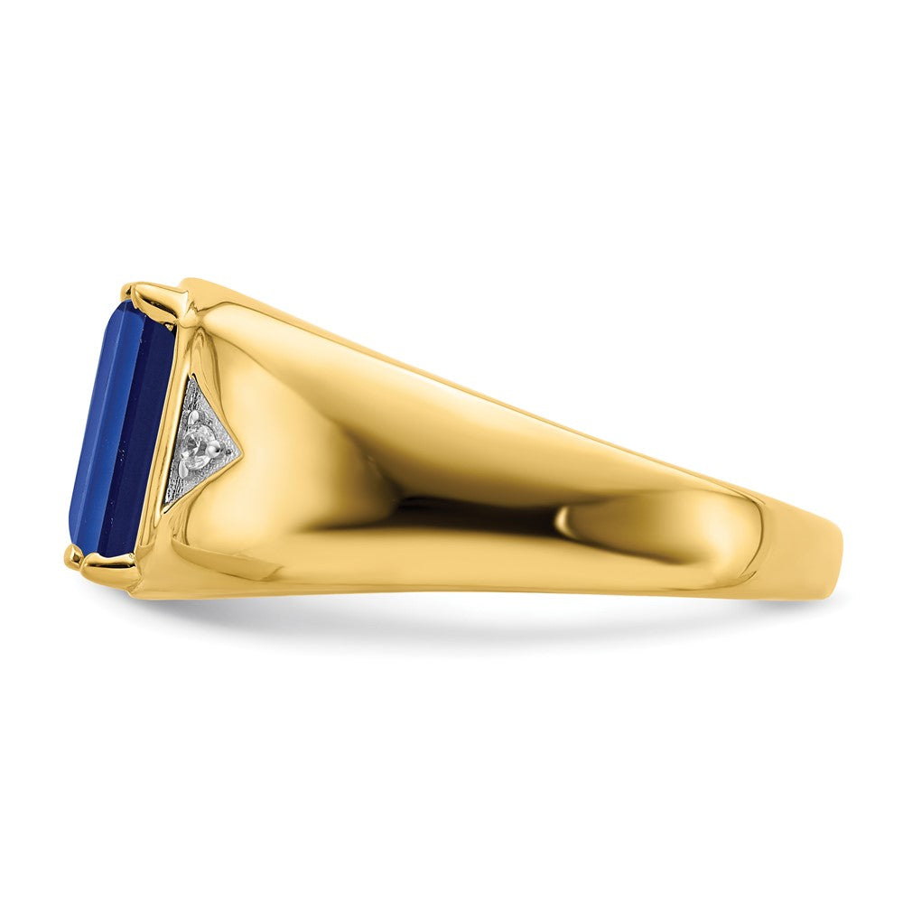 Men's Gemstone and Diamond Rings