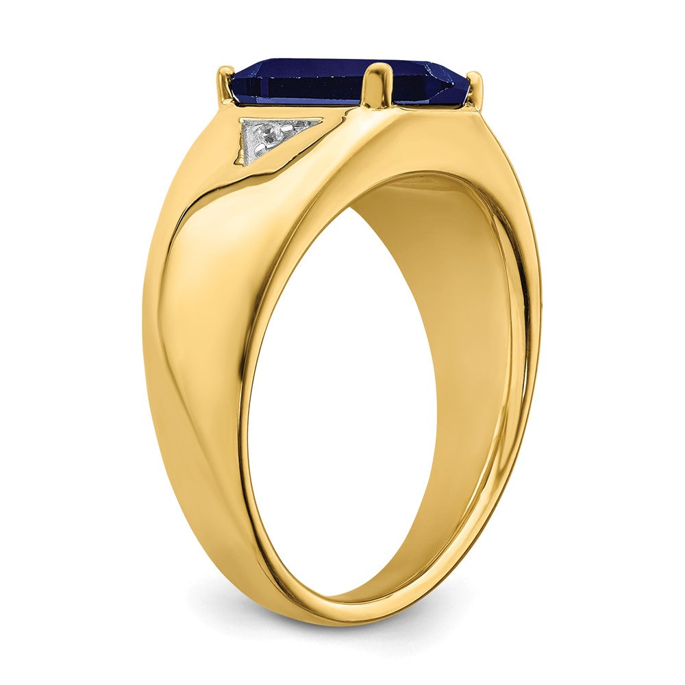 Men's Gemstone and Diamond Rings