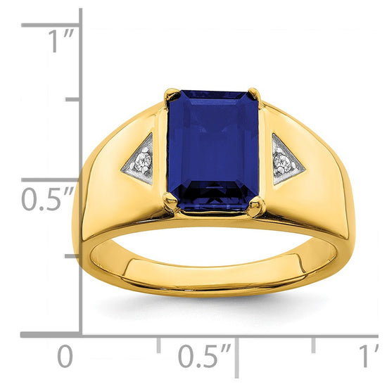 Men's Gemstone and Diamond Rings