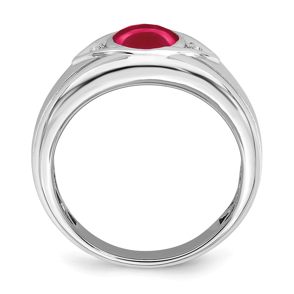 Men's Gemstone and Diamond Rings