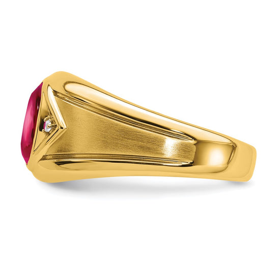 Men's Gemstone and Diamond Rings