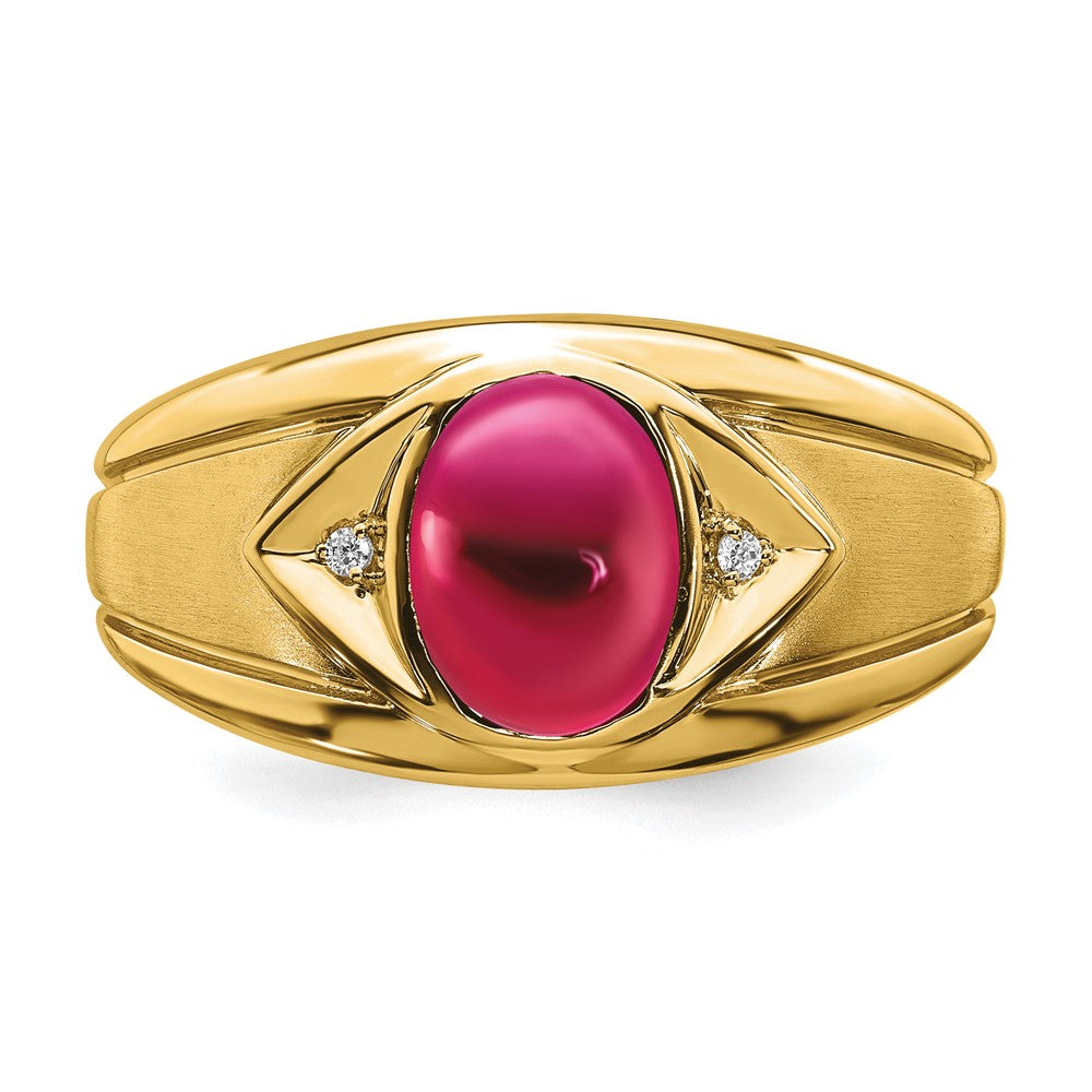 Men's Gemstone and Diamond Rings