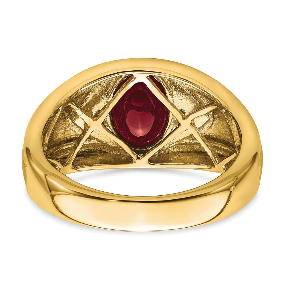 Men's Gemstone and Diamond Rings