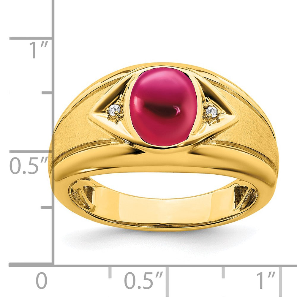 Men's Gemstone and Diamond Rings