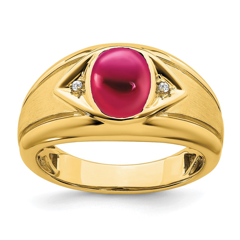 Men's Gemstone and Diamond Rings