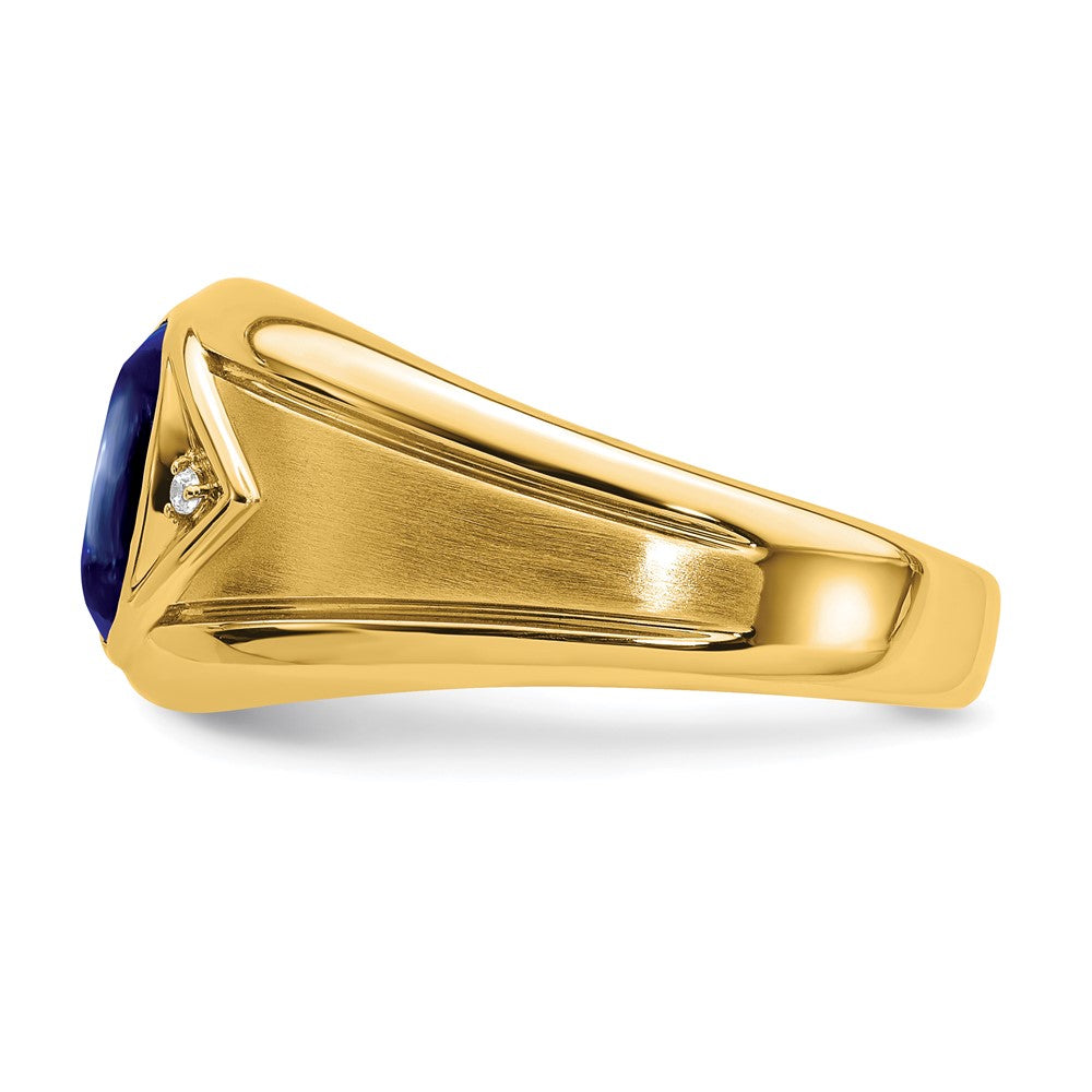 Men's Gemstone and Diamond Rings