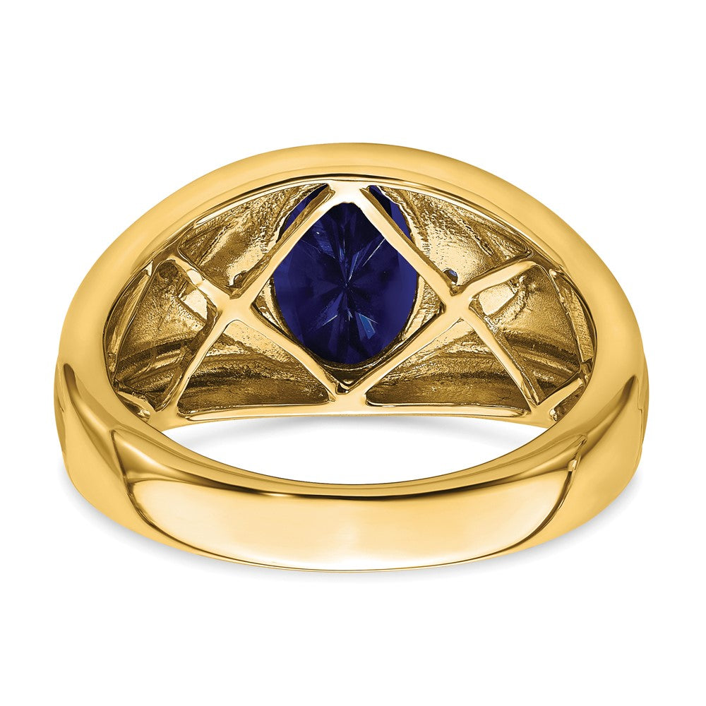 Men's Gemstone and Diamond Rings