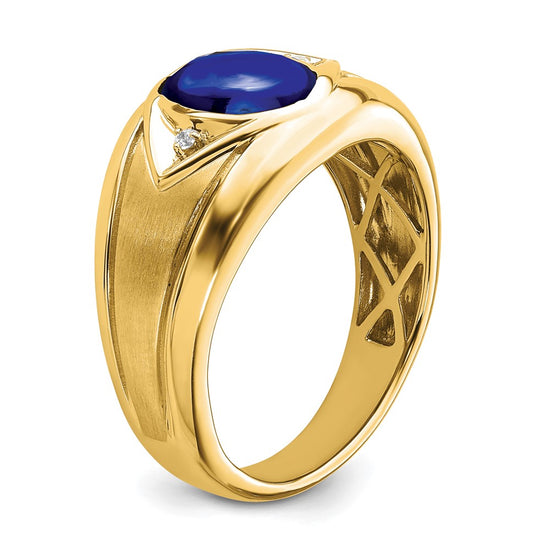 Men's Gemstone and Diamond Rings