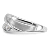 10k White Gold 3/4 carat Lab Grown Diamond VS/SI+ G+ Five Stone Complete Men's Ring