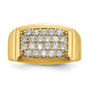 Gold Diamond Mens Rings
