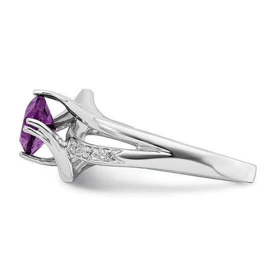 Gemstone and Diamond Ring