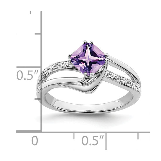 Gemstone and Diamond Ring