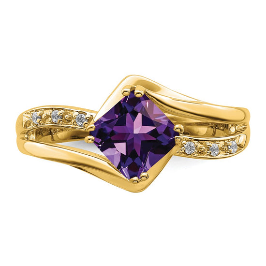 Gemstone and Diamond Ring