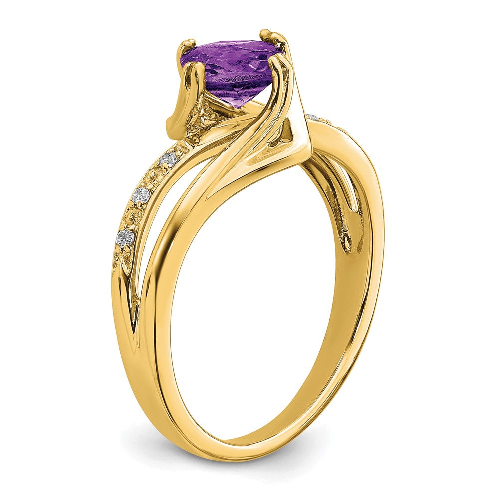 Gemstone and Diamond Ring